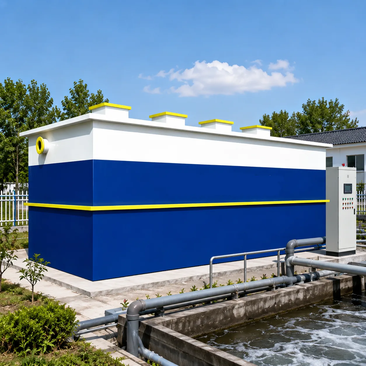 Integrated Wastewater Treatment Equipment | Packaged Sewage Treatment Plant for 