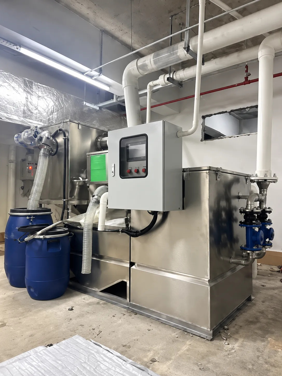 Automatic Grease Separation System at Qilin Plaza, Guangxi